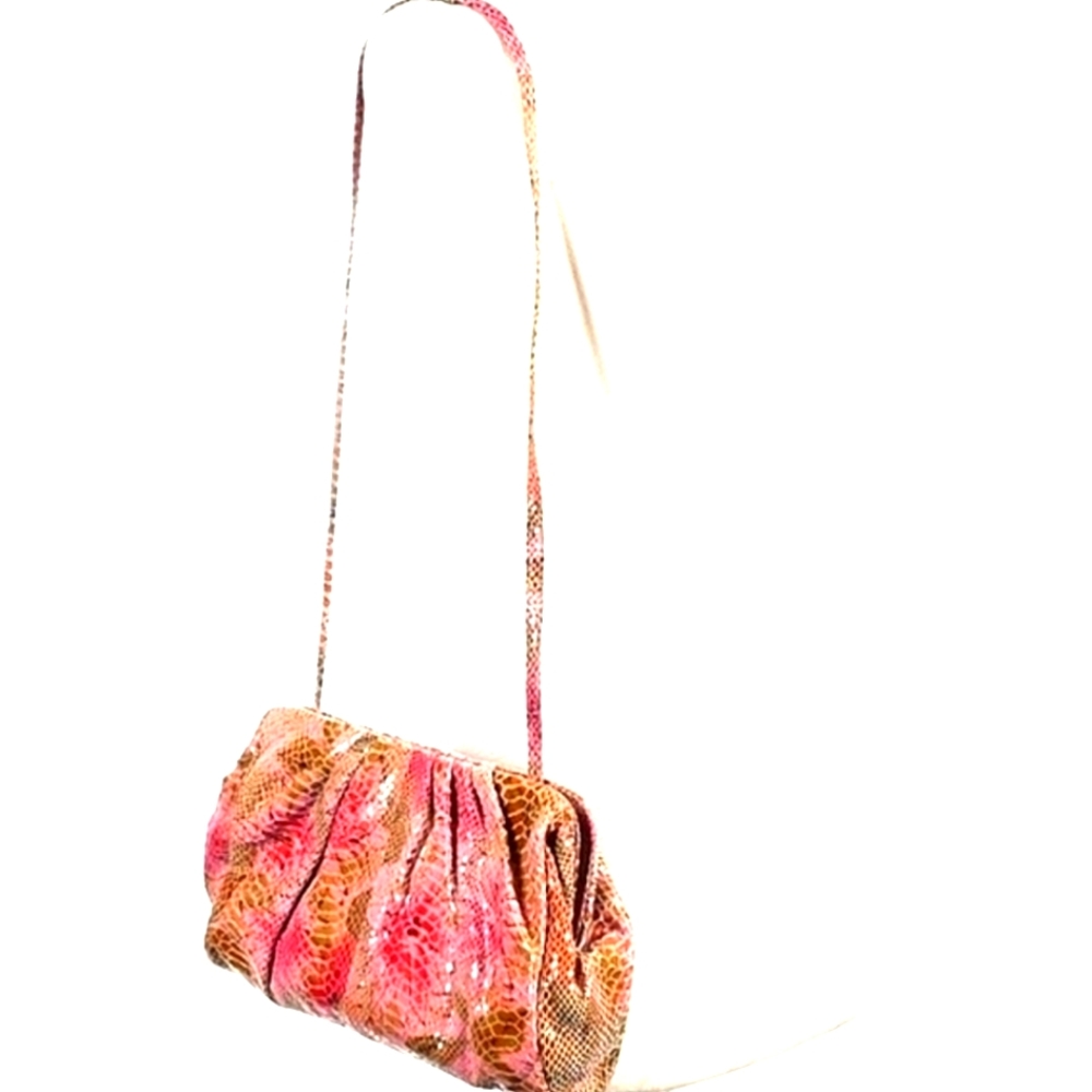HOBO The Original  Embossed Floral Leather Crossbody, Shoulder Bag & Clutch